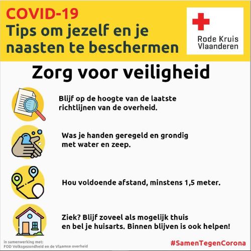 poster rode kruis: tips om jezelf en je naasten te beschermen (PDF)